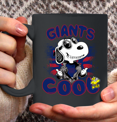 NFL Football New York Giants Cool Snoopy Shirt Ceramic Mug 11oz