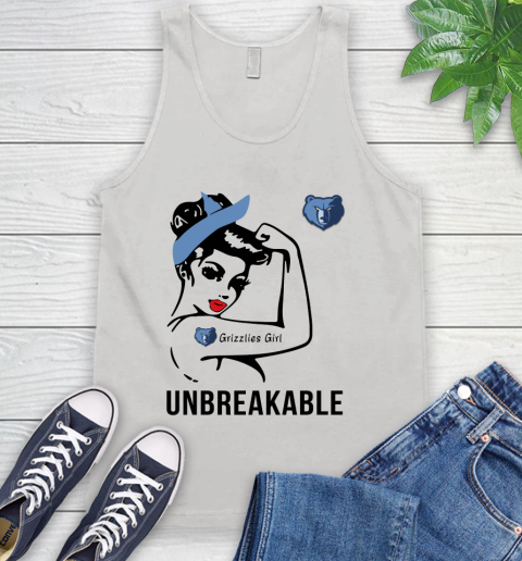 NBA Memphis Grizzlies Girl Unbreakable Basketball Sports Tank Top