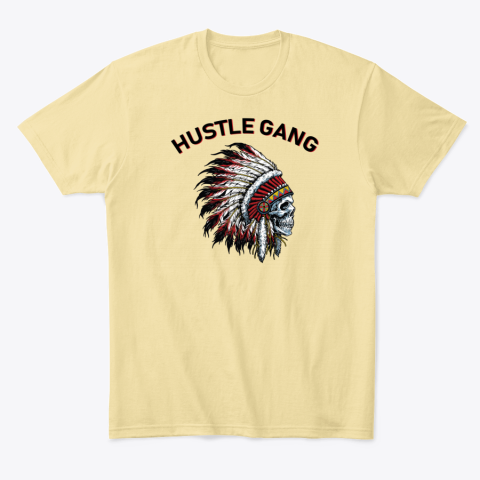 Hustle Gang ua4p hustle gang classic t shirt 2 front yellow haze