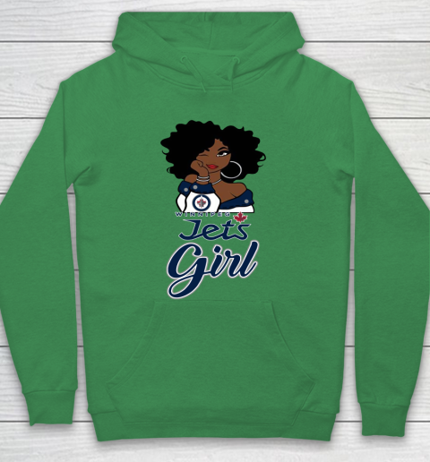 Winnipeg Jets Girl NHL Hoodie 8