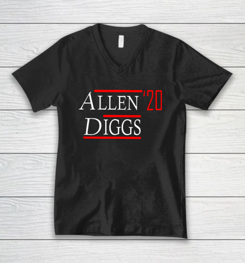 Josh Allen x Stefon Diggs 2020 New Bills V-Neck T-Shirt