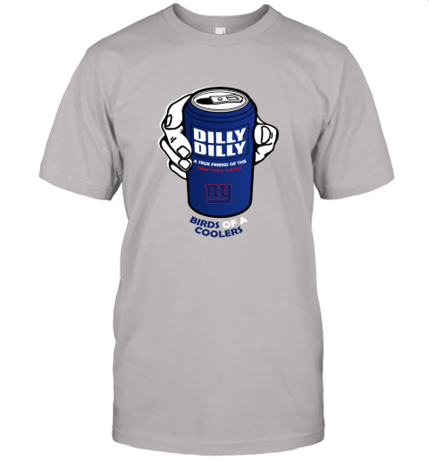 Bud Light Dilly Dilly! New York Giants Birds Of A Cooler Unisex Jersey Tee