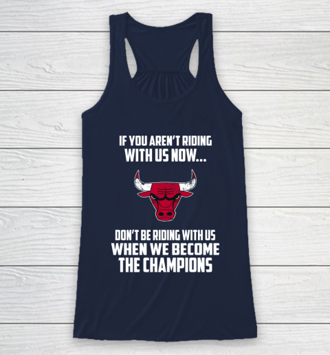 NBA Chicago Bulls Basketball We Become The Champions Racerback Tank 8