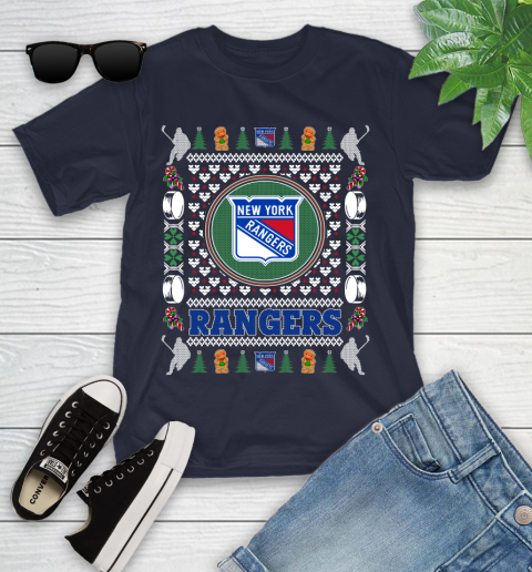 New York Rangers Merry Christmas NHL Hockey Loyal Fan Ugly Shirt 101