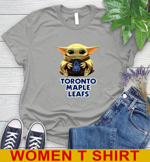 NHL Hockey Toronto Maple Leafs Star Wars Baby Yoda Shirt 99