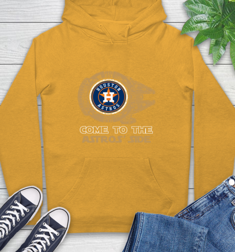 MLB Come To The Houston Astros Side Star Wars Baseball Sports Hoodie 2