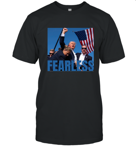 Trump Shooting Fearless Trump 2024 T-Shirt