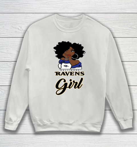 Baltimore Ravens Girl NFL Sweatshirt 5