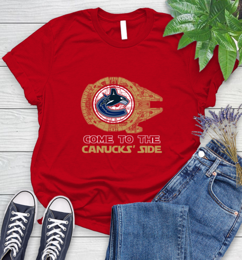 NHL Come To The Vancouver Canucks Wars Hockey Sports Women's T-Shirt 13