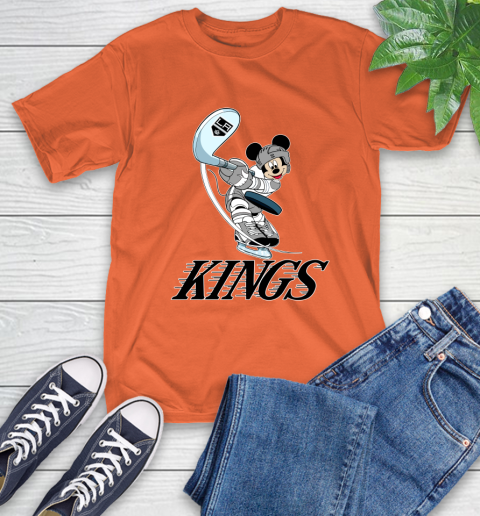NHL Hockey Los Angeles Kings Cheerful Mickey Mouse Shirt T-Shirt 5