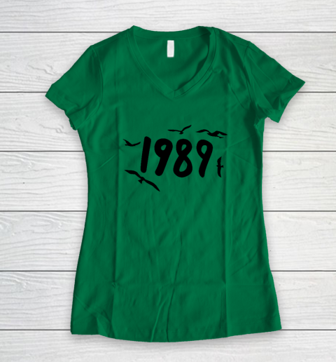 1989 Seagulls Women's V-Neck T-Shirt - Image 4