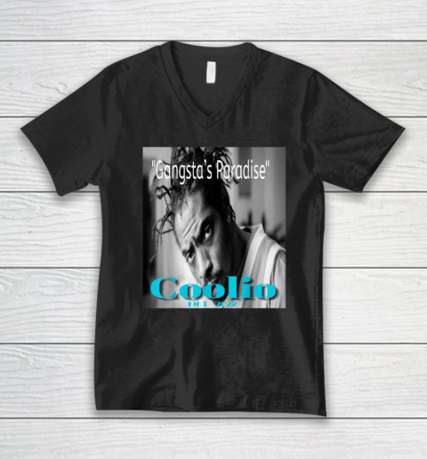 Coolio Gangsta's Paradise 1963 - 2022 V-Neck T-Shirt
