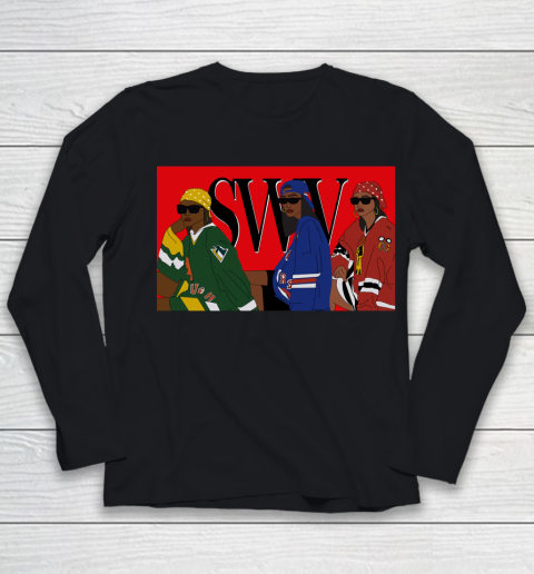 SWV In Red Youth Long Sleeve