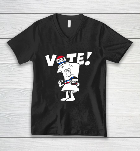 Vote With Bill V-Neck T-Shirt