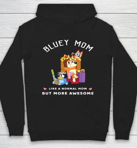 Fathers Blueys Dad Mum Love Gifts Hoodie