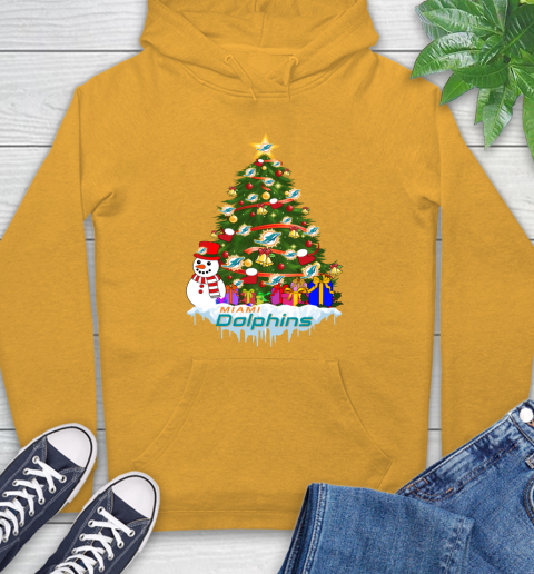 Miami Dolphins Merry Christmas NFL Football Sports Hoodie 3