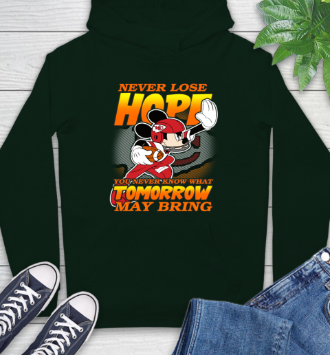 Kansas City Chiefs NFL Football Mickey Disney Never Lose Hope Hoodie 12