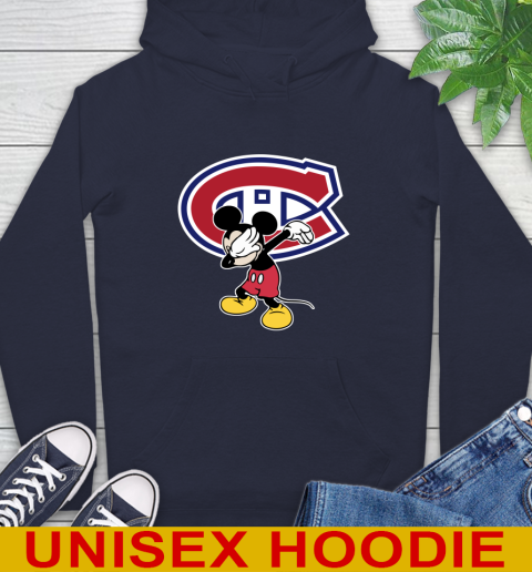 Montreal Canadiens NHL Hockey Dabbing Mickey Disney Sports Hoodie 4