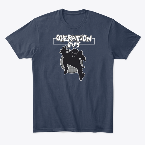 zliz operation ivy classic t shirt 2 front navy