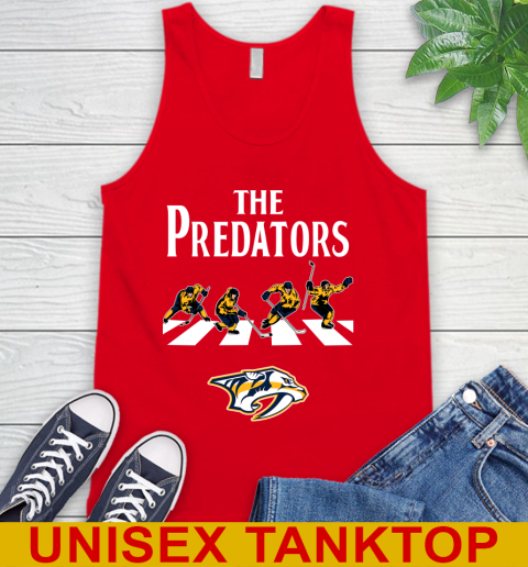 NHL Hockey Nashville Predators The Beatles Rock Band Shirt Tank Top 5