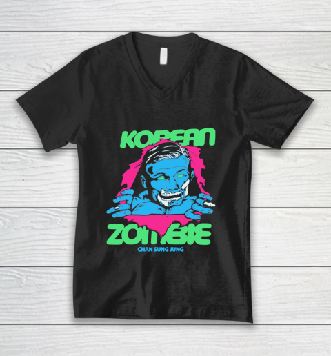 Korean Zombie Chan Sung Jung Walkout Shirt V-Neck T-Shirt