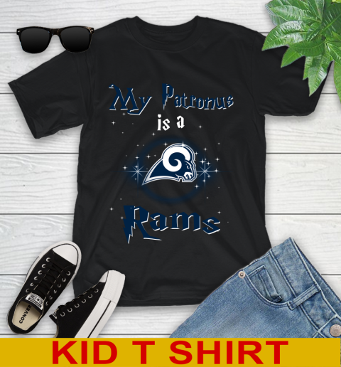 NFL Football Harry Potter My Patronus Is A Los Angeles Rams Youth T-Shirt