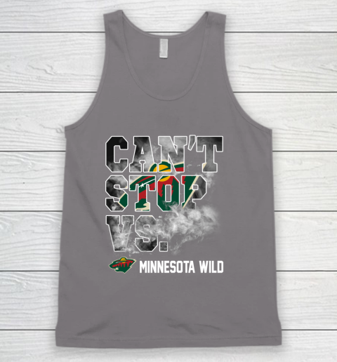 NHL Minnesota Wild Hockey Can't Stop Vs Tank Top 6