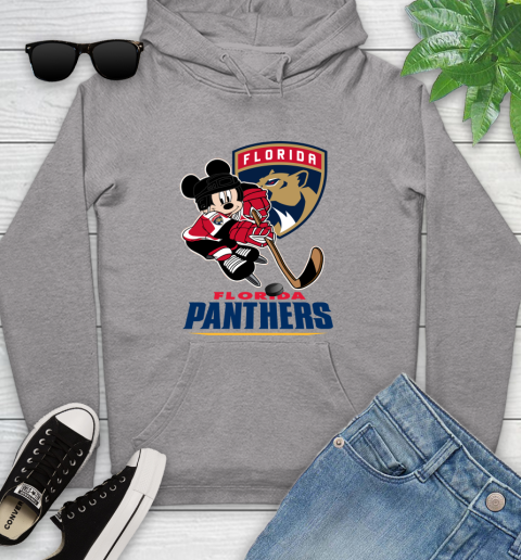 NHL Florida Panthers Mickey Mouse Disney Hockey T Shirt Youth Hoodie 6