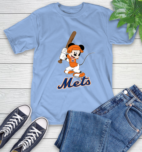 MLB Baseball New York Mets Cheerful Mickey Mouse Shirt T-Shirt 12