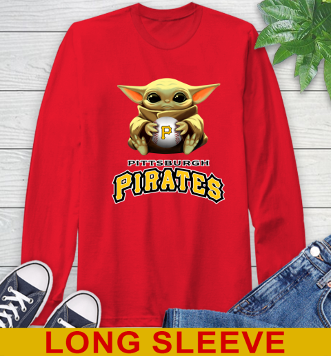 MLB Baseball Pittsburgh Pirates Star Wars Baby Yoda Shirt 67