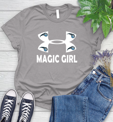 NBA Orlando Magic Girl Under Armour Basketball Sports Women's T-Shirt 5