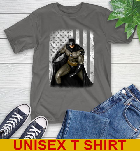 Los Angeles Kings NHL Hockey Batman DC American Flag Shirt T-Shirt 10
