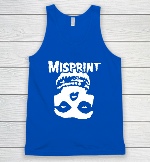 Misprint Skull Funny Misfit Tank Top - Image 4