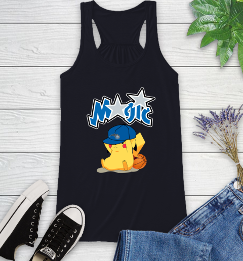 NBA Pikachu Basketball Sports Orlando Magic Racerback Tank 10