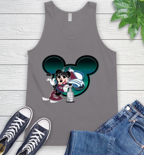 NHL Colorado Avalanche Stanley Cup Mickey Mouse Disney Hockey T Shirt Tank Top 7
