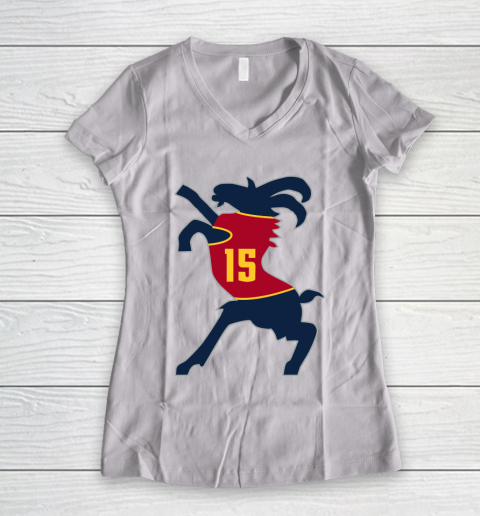 Nikola Jokic Joker MVP Denver Number 15 GOAT Women's V-Neck T-Shirt