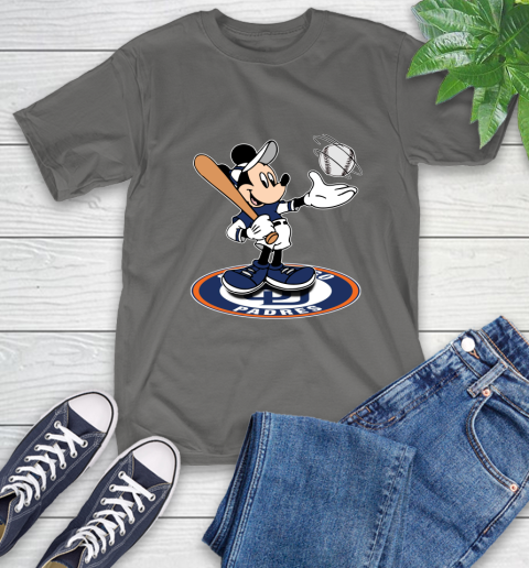 MLB Baseball San Diego Padres Cheerful Mickey Disney Shirt T-Shirt 10