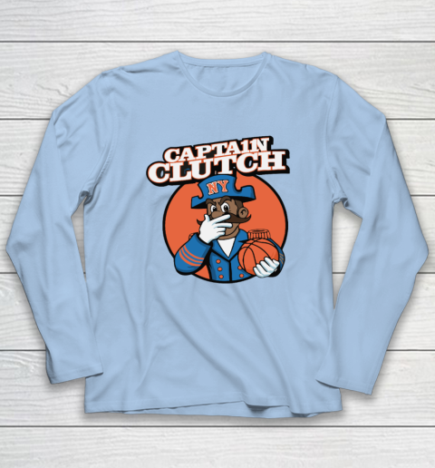 Jalen Brunson Captain Clutch Long Sleeve T-Shirt 5