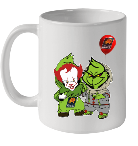 Phoenix Suns Baby Pennywise Grinch Christmas NBA Basketball Ceramic Mug 11oz