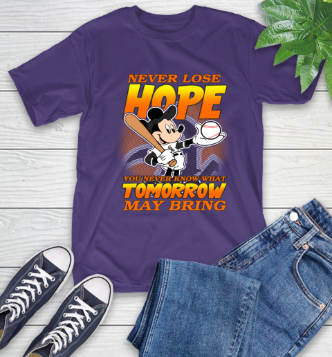 Chicago White Sox MLB Baseball Mickey Disney Never Lose Hope T-Shirt 5