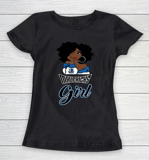 Dallas Mavericks Girl NBA Women's T-Shirt 2