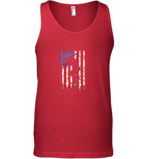 9llr vintage patriotic american flag baseball shirt usa unisex tank 17 front red