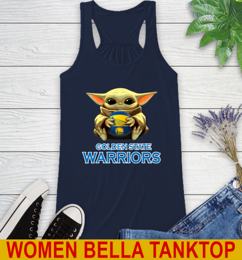 NBA Basketball Golden State Warriors Star Wars Baby Yoda Shirt 47