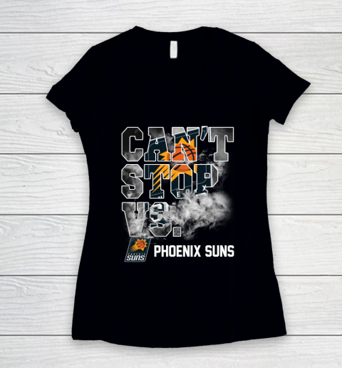 NBA Phoenix Suns Basketball Can't Stop Vs Women's V-Neck T-Shirt