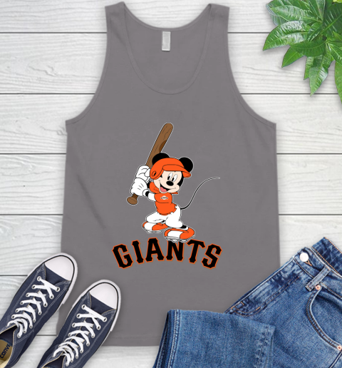 MLB Baseball San Francisco Giants Cheerful Mickey Mouse Shirt Tank Top 7