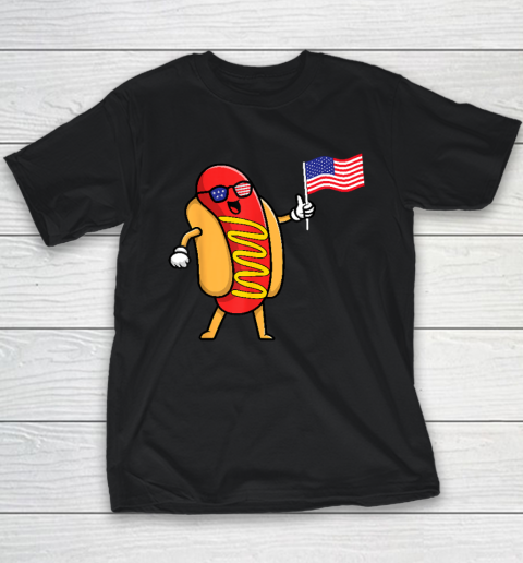 4th of July Hot Dog Hotdog 4th of July Youth T-Shirt