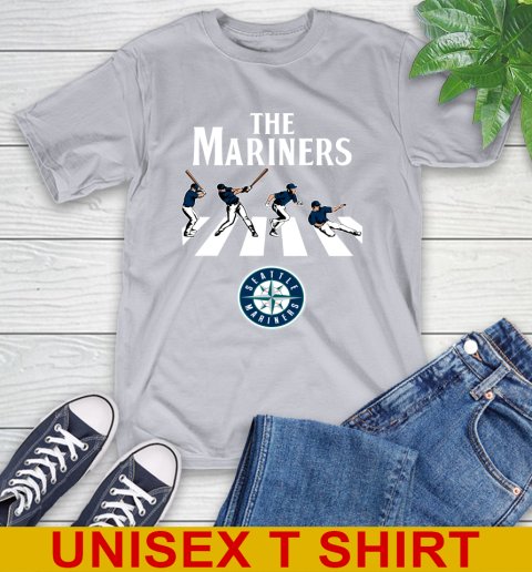 MLB Baseball Seattle Mariners The Beatles Rock Band Shirt T-Shirt 5