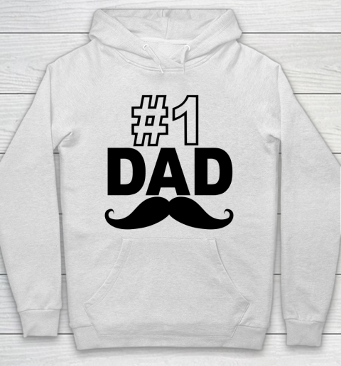 #1 Dad Funny Father's Day Hoodie