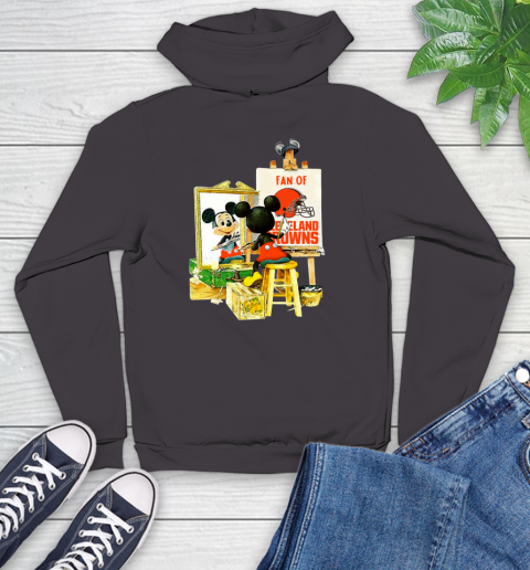 NFL Football Cleveland Browns Mickey Drawing Shirt 128
