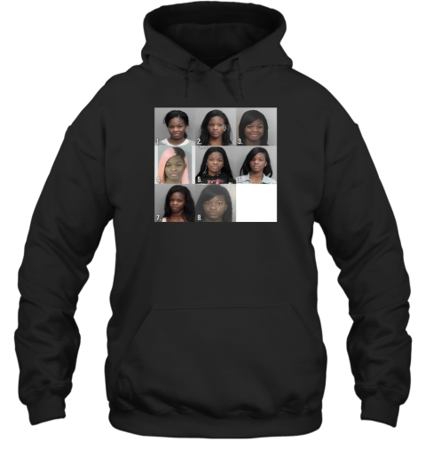 City Girls' Jt Wearing Jt's 8 Mugshots Hoodie